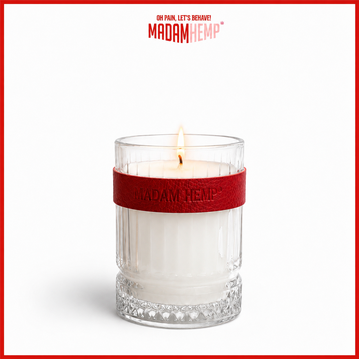 Madam Hemp hemp soy wax candle collection – four cocktail-inspired scents