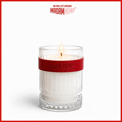 Madam Hemp hemp soy wax candle collection – four cocktail-inspired scents