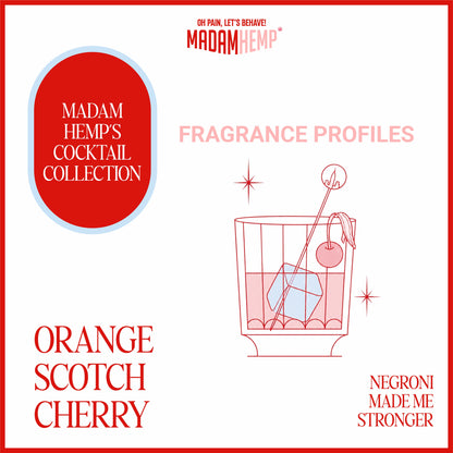 Negroni Made Me Stronger Hemp Diffuser Oil in home – Madam Hemp
