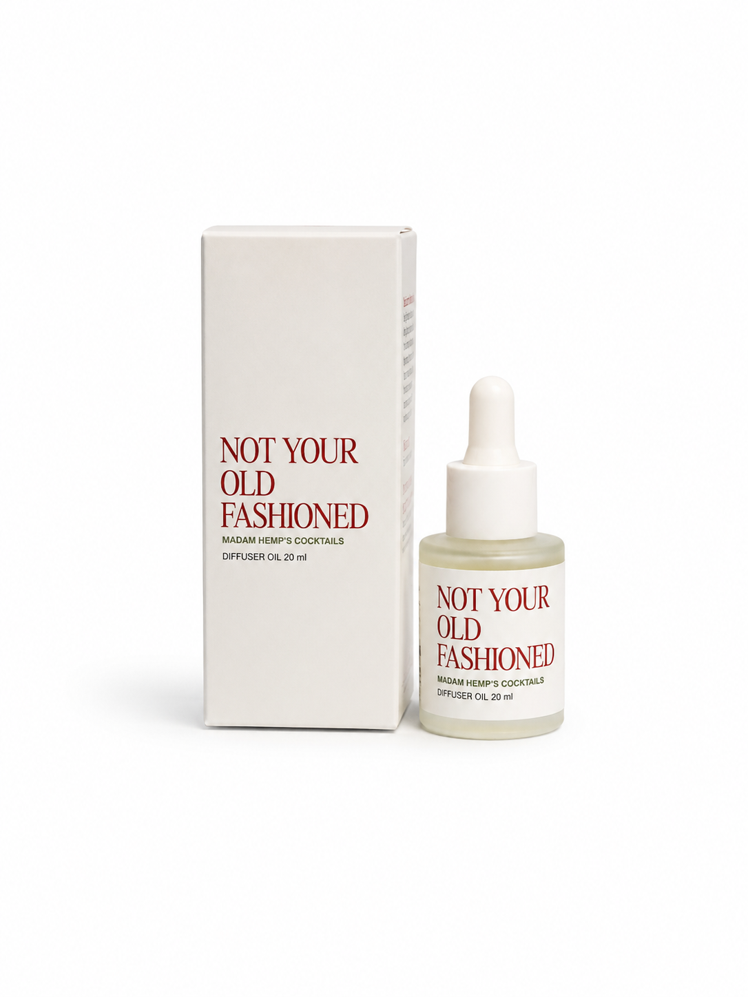 Not Your Old Fashioned Hemp Diffuser Oil 20ml – sugar, whiskey and nutmeg – Madam Hemp