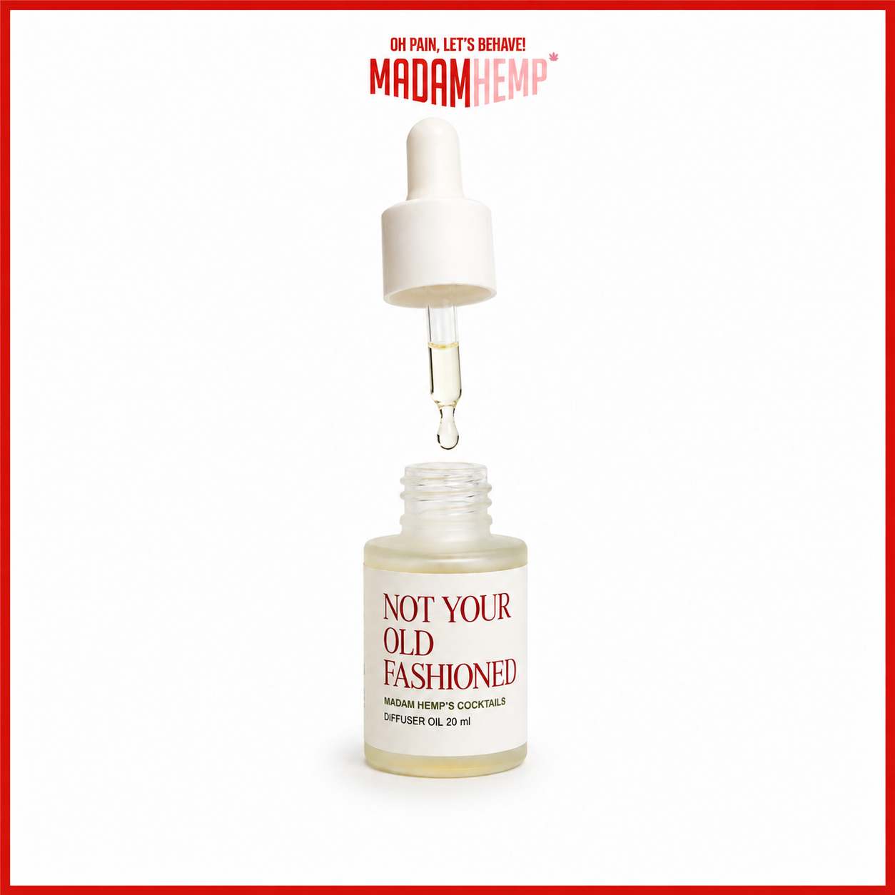 Not Your Old Fashioned Hemp Reed Diffuser Oil bottle – Madam Hemp India