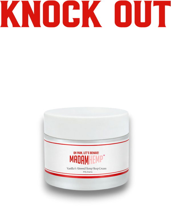 Vanilla & Almond Hemp Sleep Cream