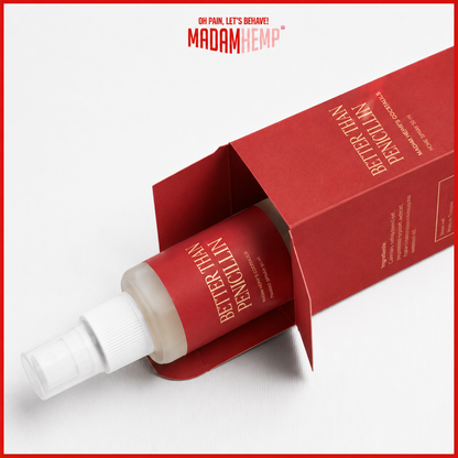 Better Than Penicillin Hemp Room Spray bottle – Madam Hemp India
