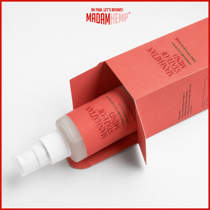 Manhattan State Of Mind Hemp Room Spray bottle – Madam Hemp India