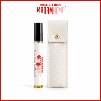 Lavender & Orange Hemp Massage Oil