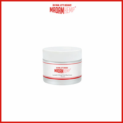 Lavender & Orange Hemp Sleep Cream 50g – KNOCK OUT by Madam Hemp India