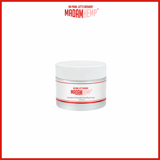 Pistachio & Chamomile Hemp Sleep Cream 50g – KNOCK OUT by Madam Hemp India